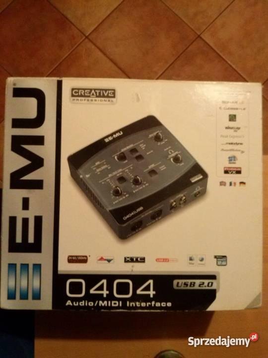 EMU 0404 usb Interfejs audio Interfejs MIDI mazowieckie Warszawa