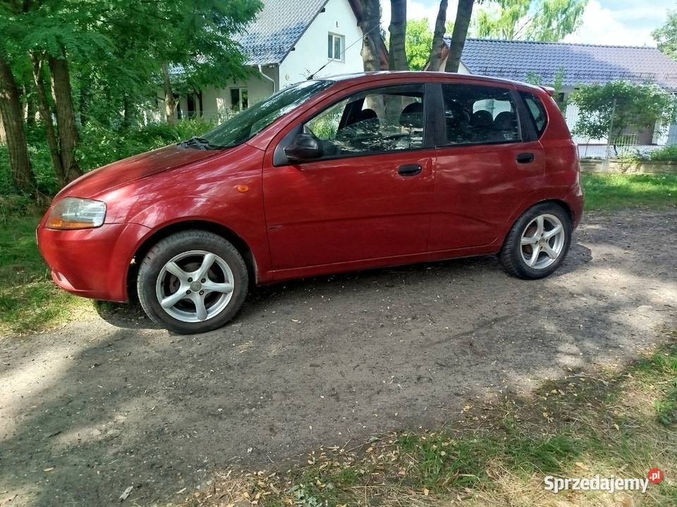 chevrolet aveo 2005 gaz niski przebieg 139000 benzyna+LPG Opole