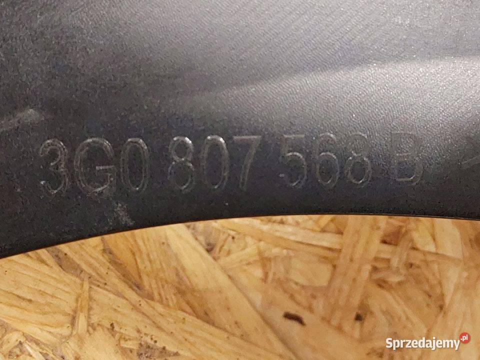 VW PASSAT B8 R LINE DOKŁADKA ZDERZAKA 3G0807568B Pleszew