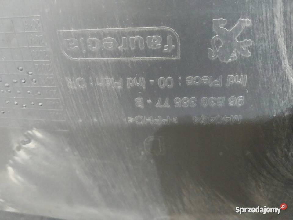 TAPICERKA BOCZEK LEWY PRAWY PRZÓD KPL SKÓRA Rok produkcji 2012