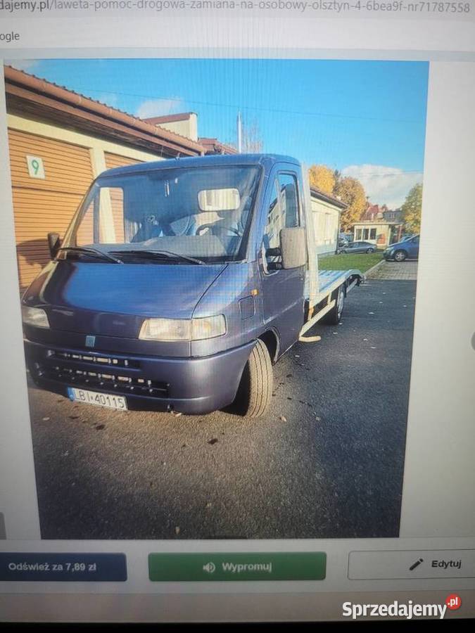 Wynajmę pomoc drogowa Olsztyn