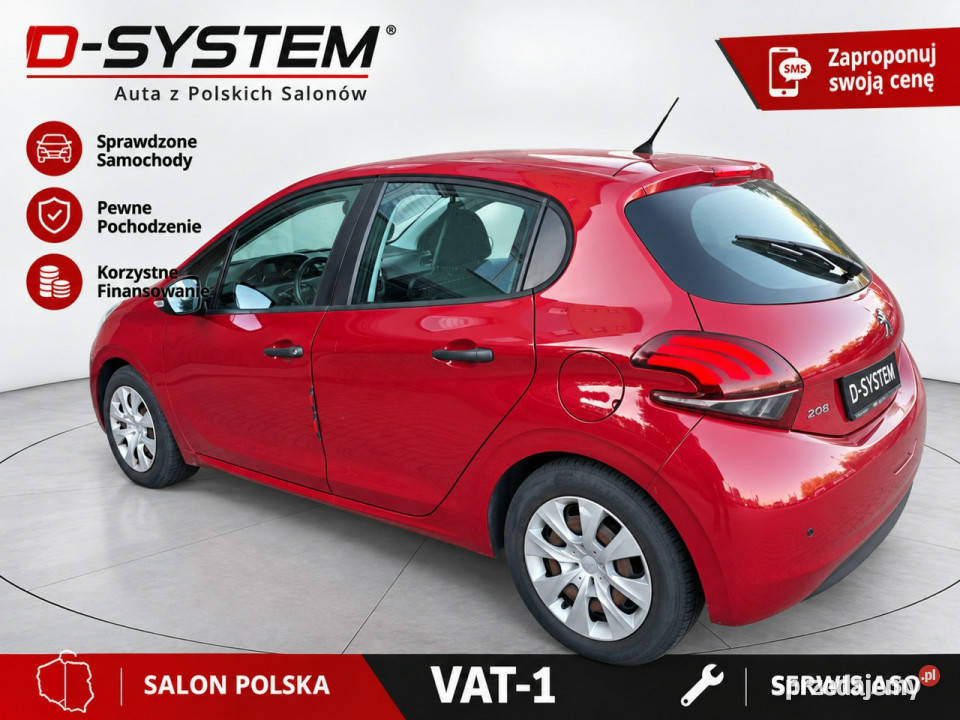 Peugeot 208 VAT 1 208 PEUGEOT bluetooth Białystok sprzedam