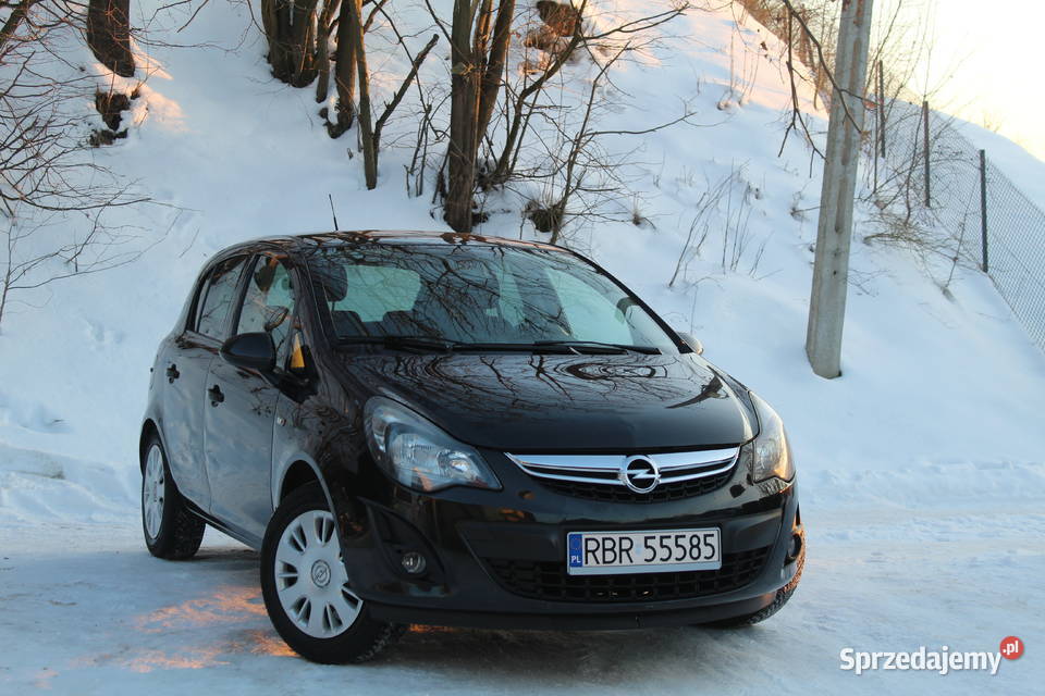 Opel Corsa D 14 87 2014r przyciemniane szyby Corsa Blizne sprzedam