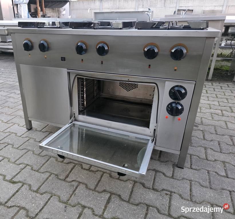 Kuchnia Gazowa 6 Pal Piekarnik Elekt EGAZ M1280 wielkopolskie