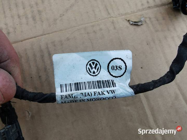 Wiązka instalacja zderzaka tył pdc passat b8 Sieraków