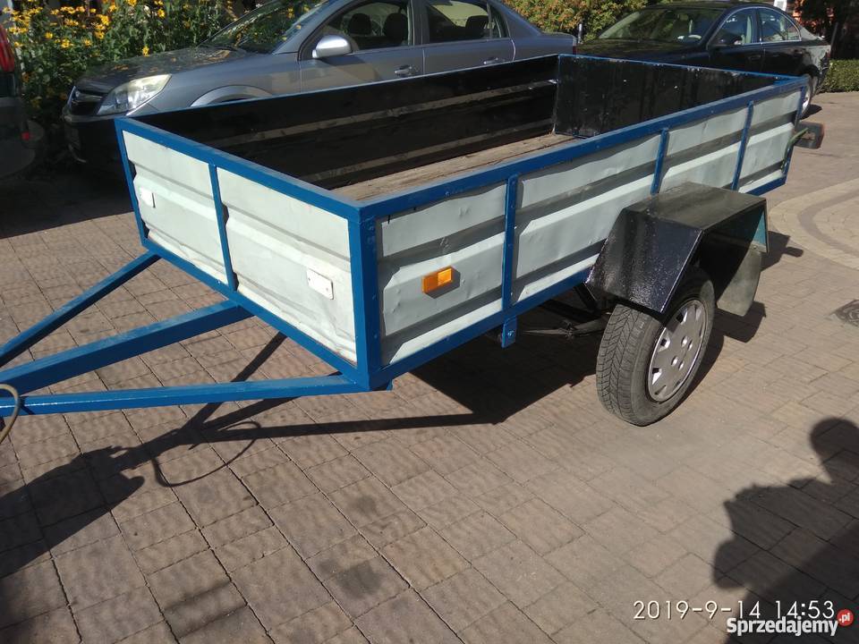 Przyczepka SAM zarejestrowana Płock