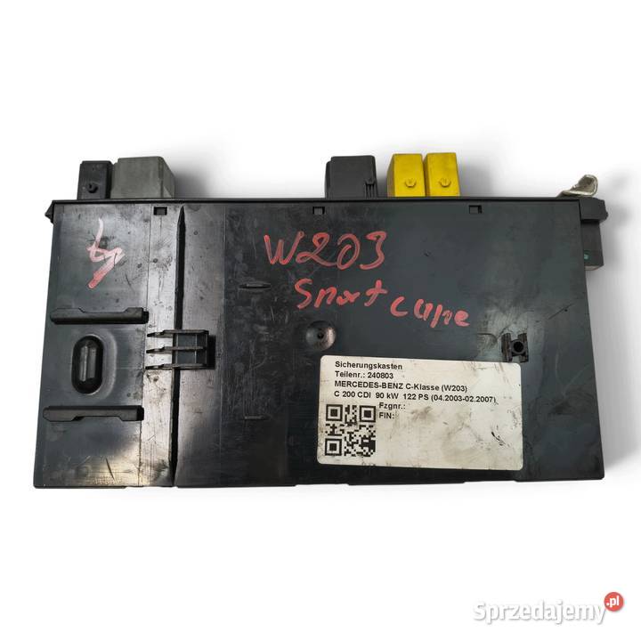 MODUŁ KOMFORTU BSI Mercedes W203 5DK00848612 osobowe lubelskie Chełm