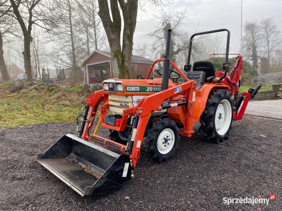 Miniciągnik Kubota ZB 1702M z ładowaczem i śląskie Sławków sprzedam
