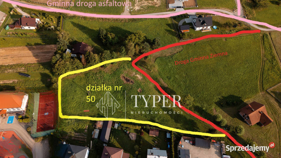 Działka na sprzedaż Lubaszowa Sprzedaż