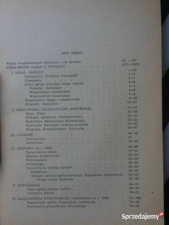 3539 Bibliografia Pomorza Zachodniego T VII sprzedam