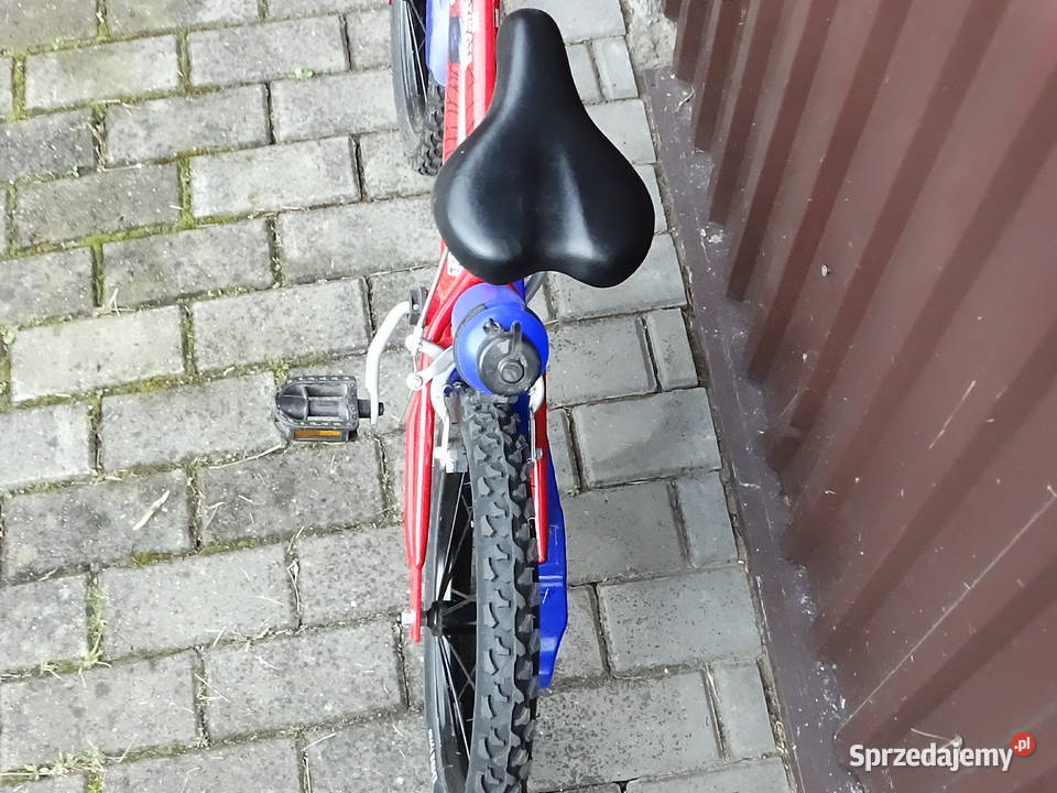 Rowerek dziecięcy 16 SpiderMan Marvel chłopca 46 Dla Dziecka lubelskie Biłgoraj sprzedam