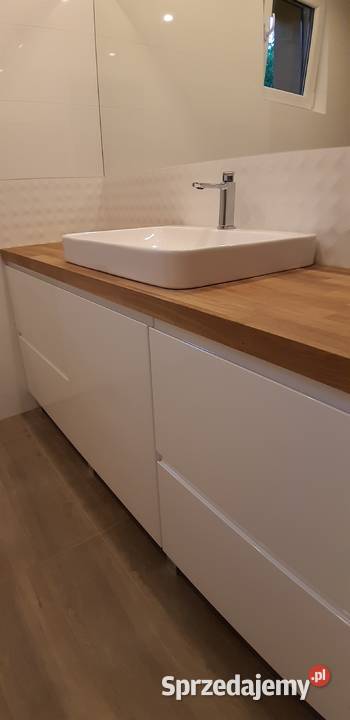 Szafka pod umywalkę na wymiar Łódź drewniany