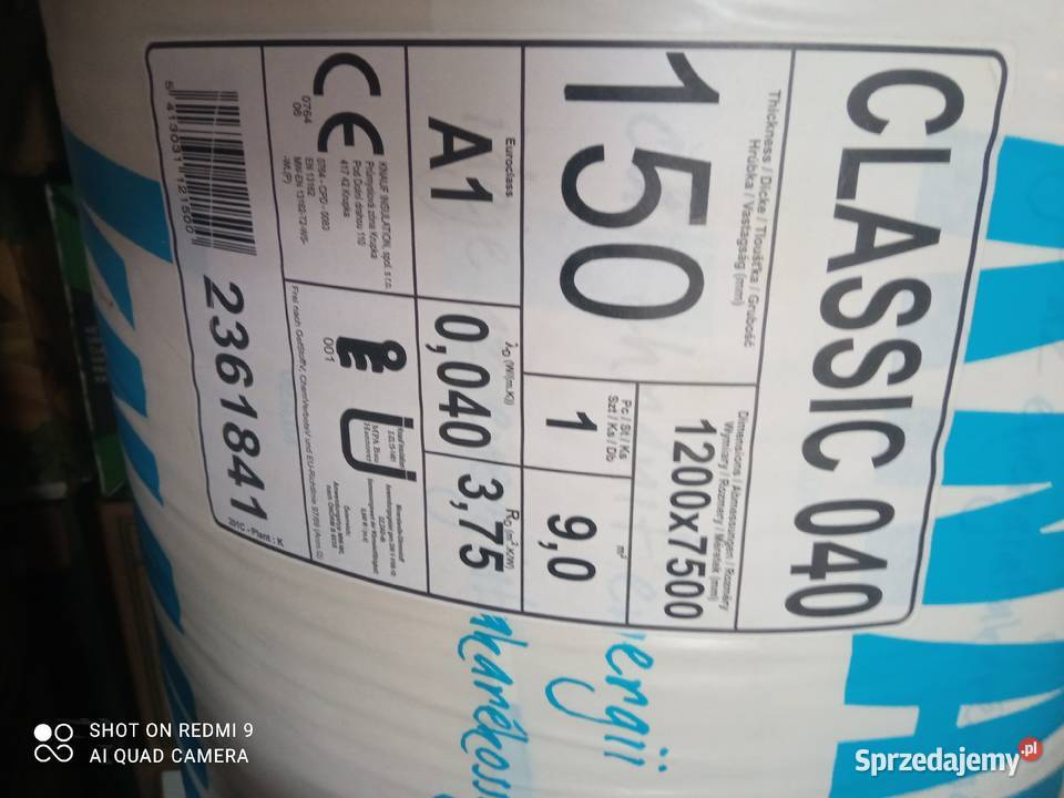 Wełna mineralna knauf Materiały budowlane Grodzisk Mazowiecki