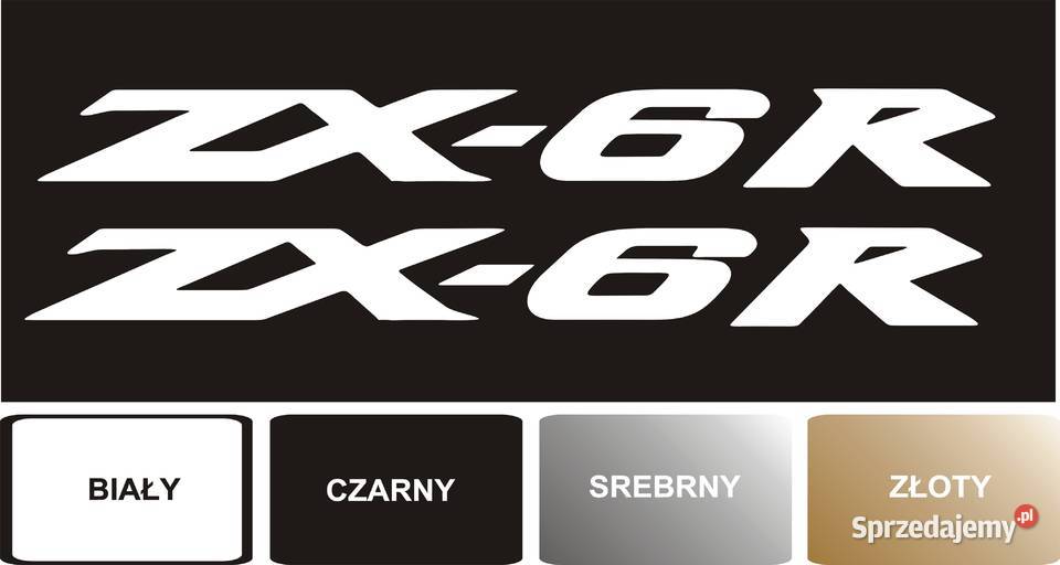 Naklejki na motocyki KAWASAKI NINJA ZX6R Kraków