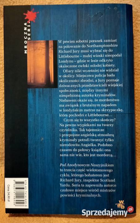 Książka Pod anodynowym naszyjnikiem M Grimes Warszawa