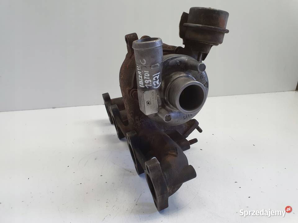 TURBOSPRĘŻARKA Seat Ibiza III 19 TDI 038253014A Rudka sprzedam