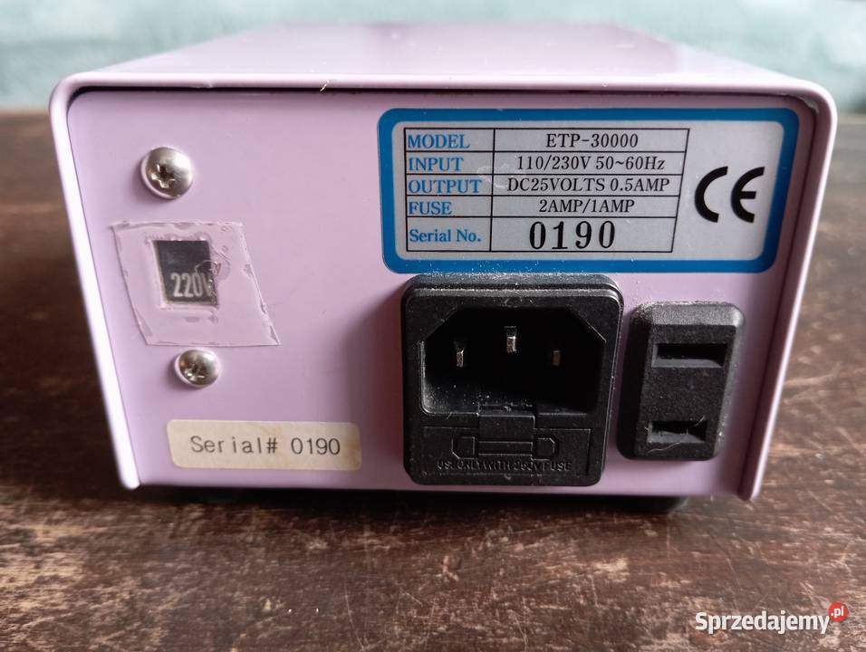 Zestaw do PAZNOKCI OTOOTO ETP3000 Frezarka mazowieckie