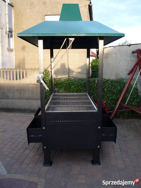 Grill gastronomiczny przemysłowy blacha 6mm Damasławek