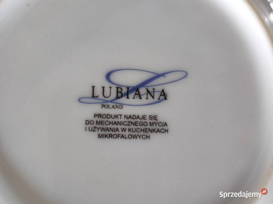 Lubliana talerz talerzyk deserowy mały duży Kielce sprzedam