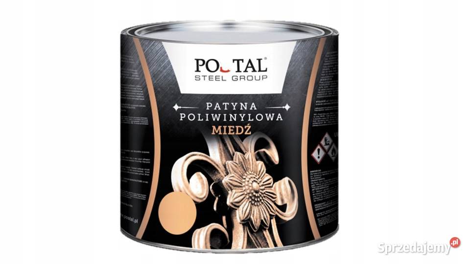 farba dekoracyjna patyna miedź elementy kute Targanice