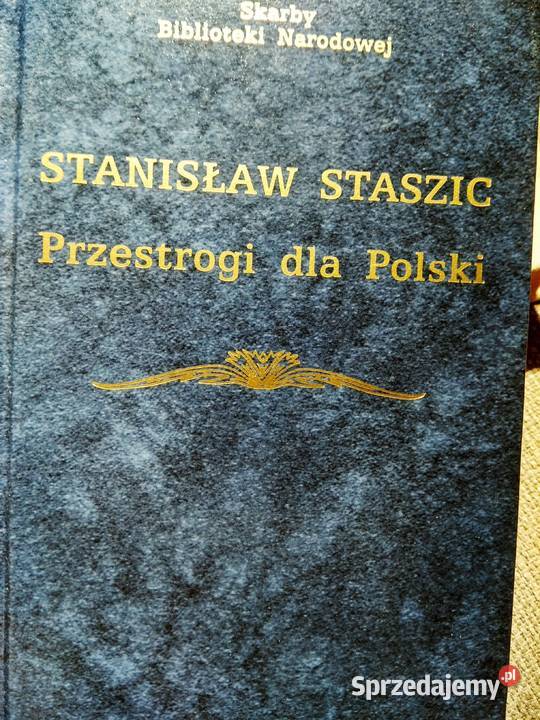 Staszic Przestrogi Polski książki antykwariaty Warszawa
