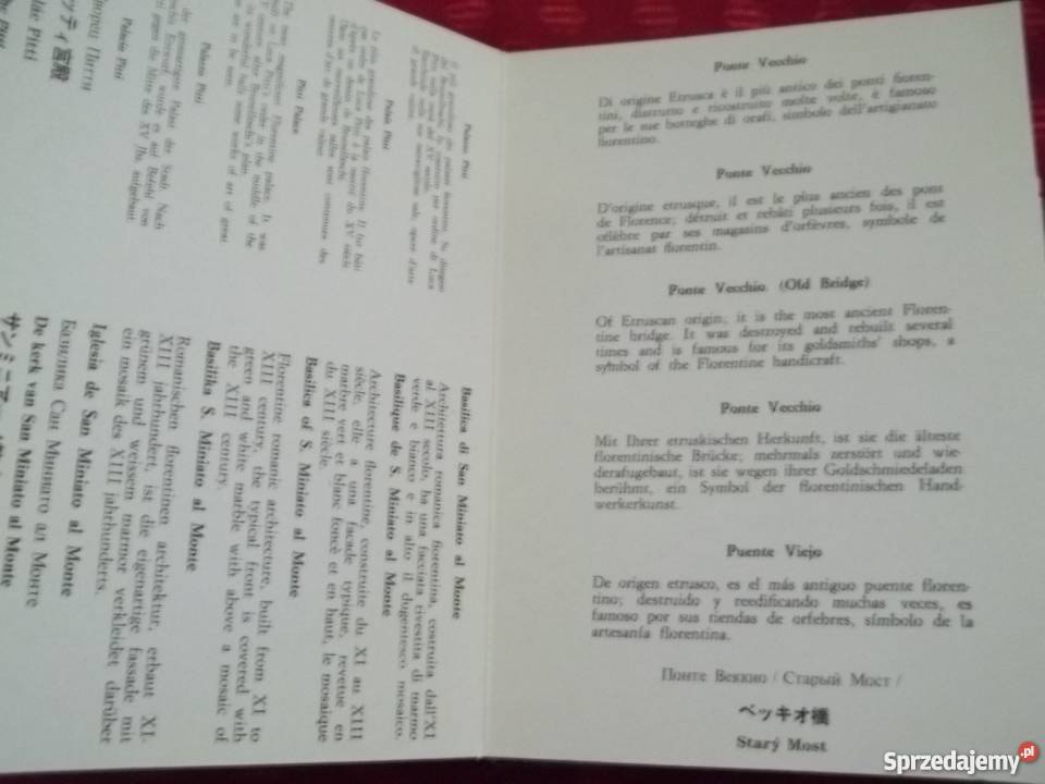 Pocztówki z Florencji zestaw 25Kartki pocztowe