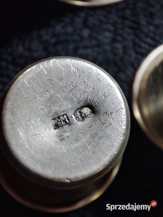 Kubki i kieliszki kiduszowe srebro