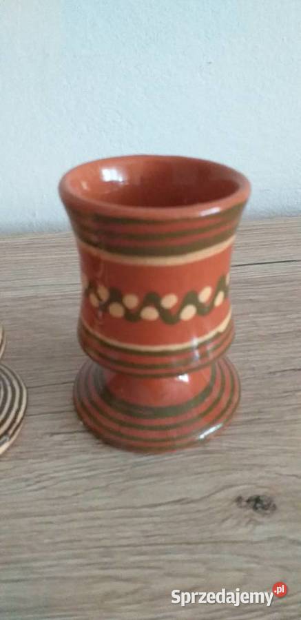 Świeczniki Łysa Góra prl Porcelana i szkło łódzkie