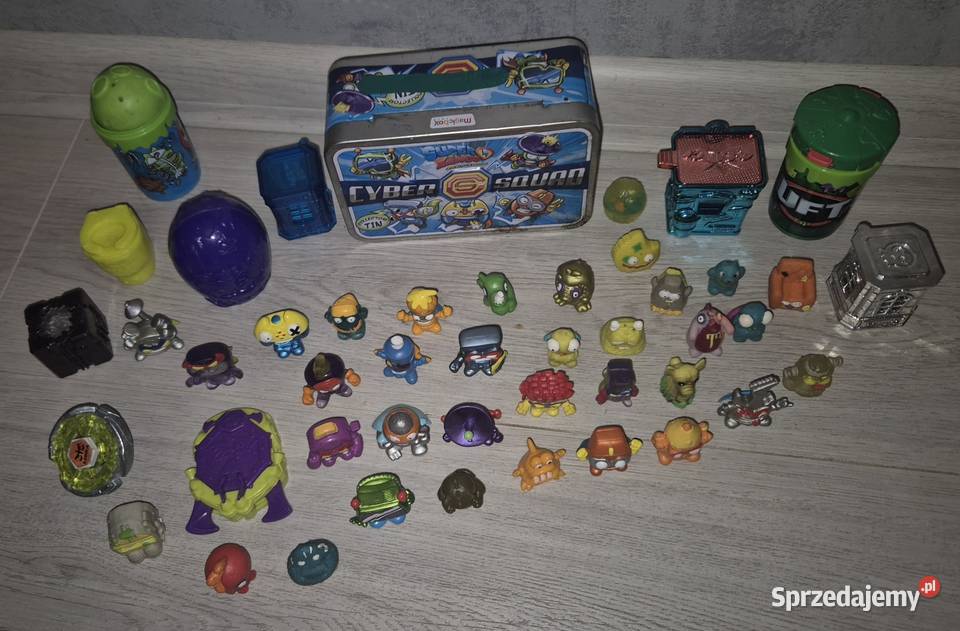 Figurki zestaw Super Zings Śmieciaki puszka