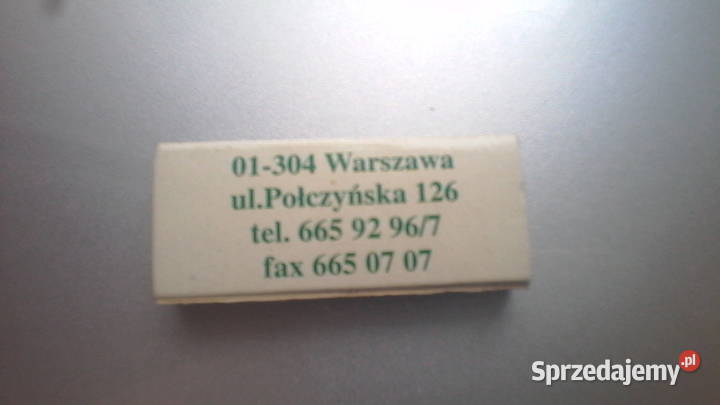 Zapałki 36 Wodzisław Śląski sprzedam