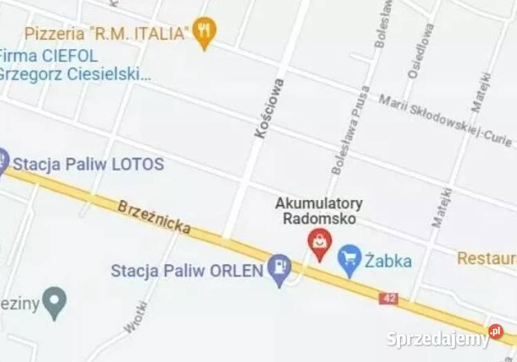 Akumulator ENRG 52Ah 470A P Radomsko Brzeźnicka