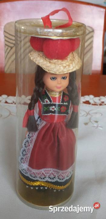Lalka kolekcjonerska w stroju ludowym Krotoszyn