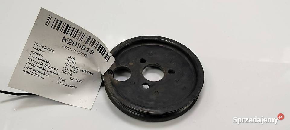 KOŁO PASOWE FORD TRANSIT CUSTOM L1H1 6C1Q3A733AA Pozostałe Lipno sprzedam