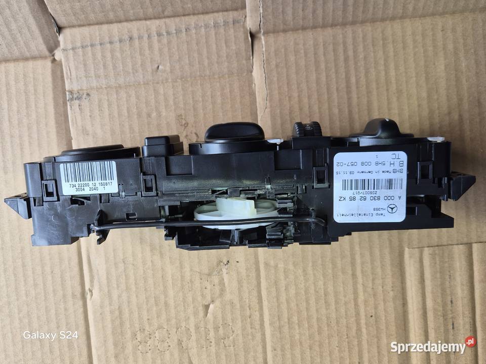 Panel nawiewu Mercedes A0008306285 KZ Oświęcim sprzedam