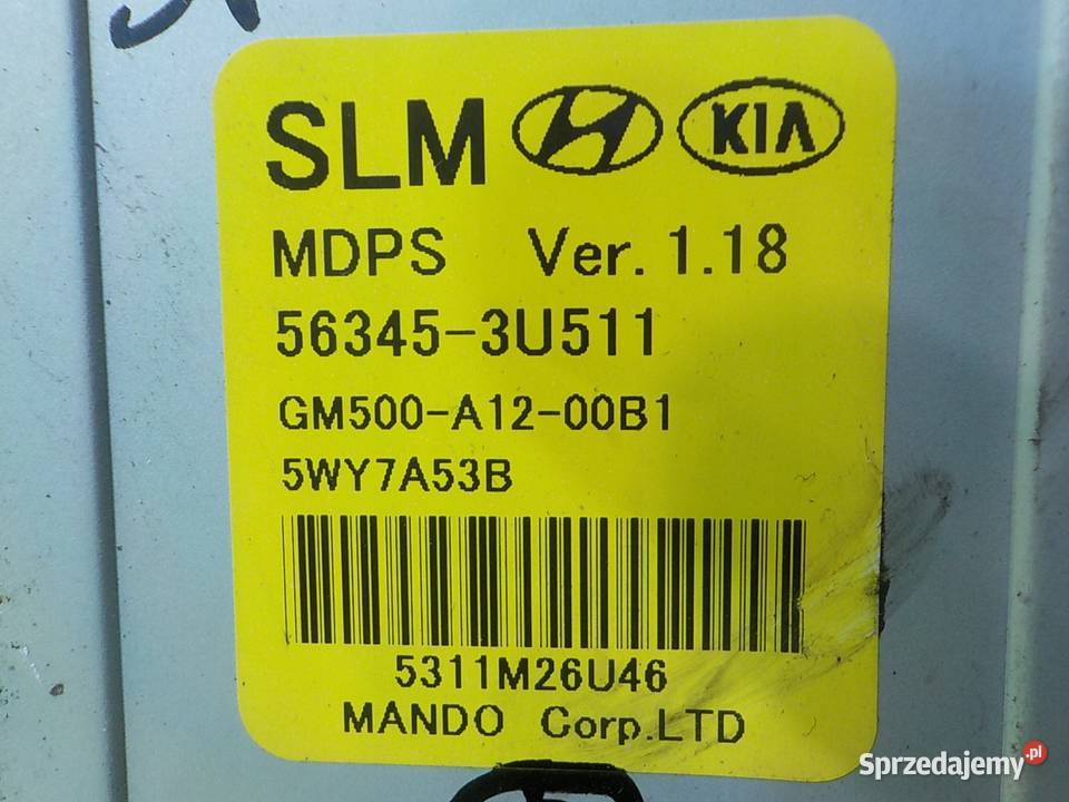 KIA SPORTAGE III 16 B 12r wspomaganie osobowe Suków sprzedam