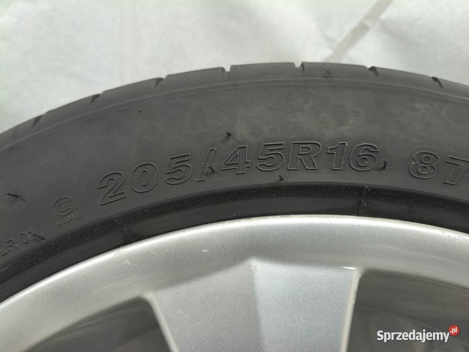 Koła 16 BMW 5x120 stan opony letnie 2022r kujawsko-pomorskie Aleksandrów Kujawski