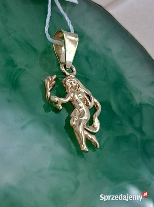 25 Wisiorek Złoty 585 Znak Zodiaku PANNA Z1174 Poznań