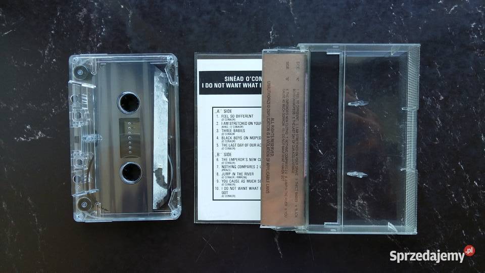 Kaseta magnetofonowa Sinad OConnor I do not want kaseta Siemiatycze