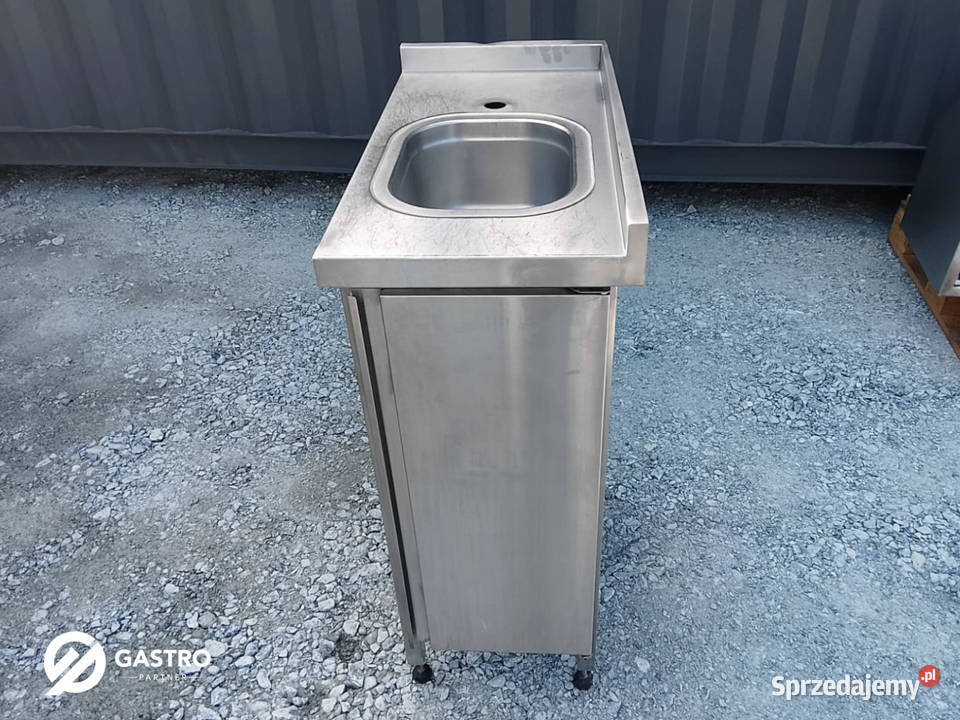 Zlew gastronomiczny z szafką 37x70x85 Ostrów Wielkopolski