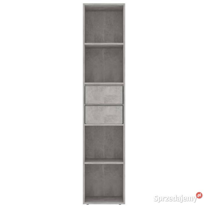 vidaXL Regał na książki betonowy szary 36x30x171 Warszawa