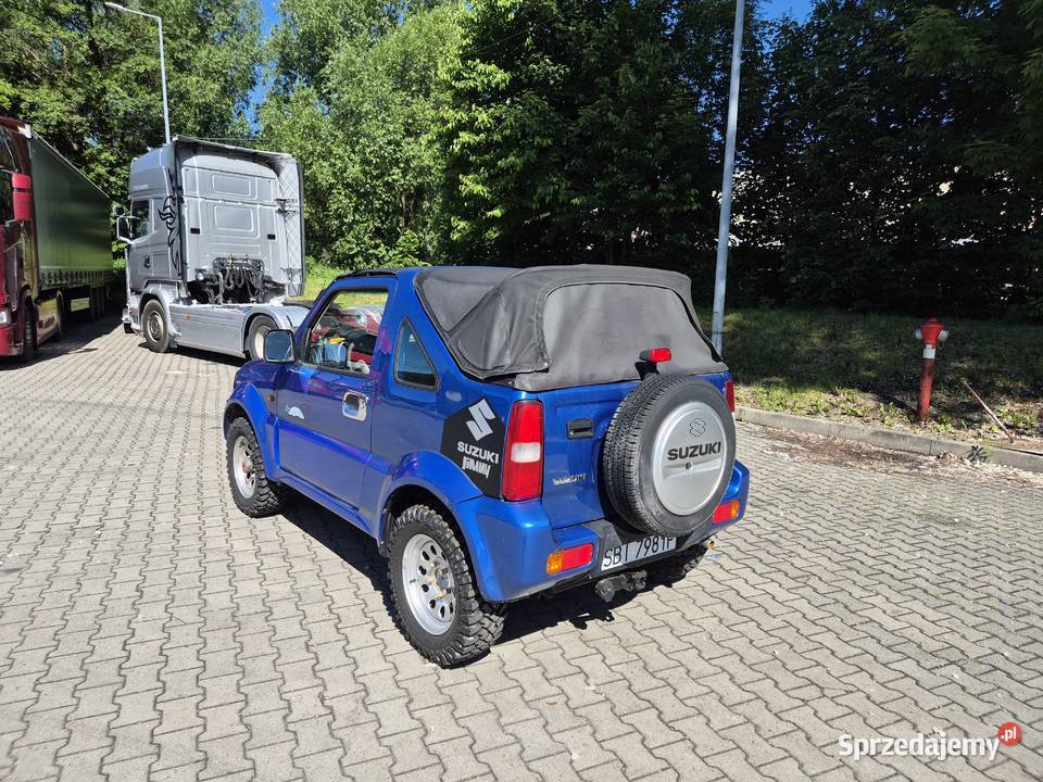 Suzuki Jimny 4x4 165 przebieg Cabrio 13 benz 80 wspomaganie kierownicy sprzedam