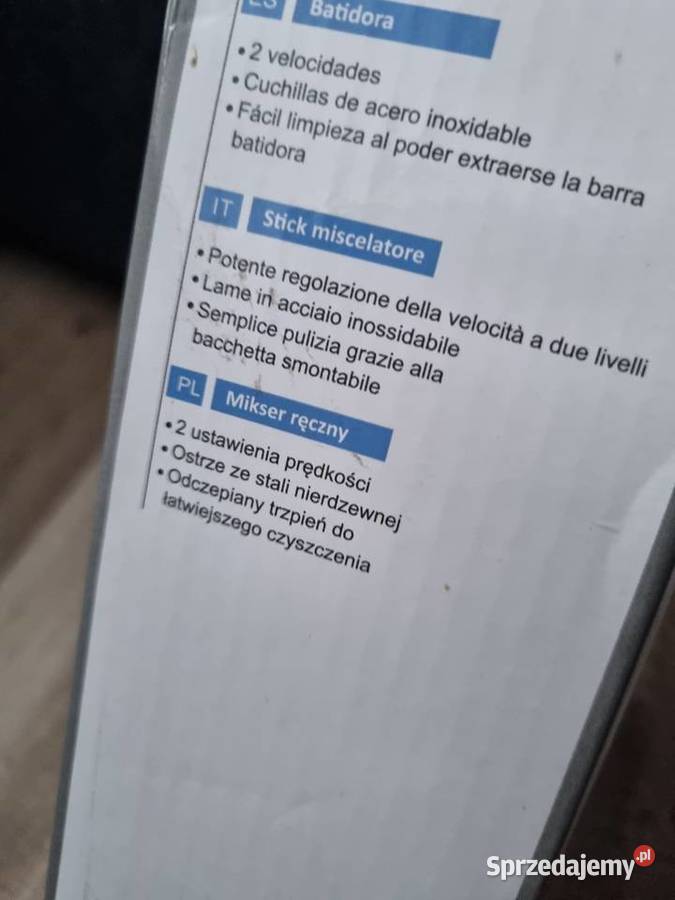 Blender ręczny Emerio HB111446 250 W czarny Czastary sprzedam