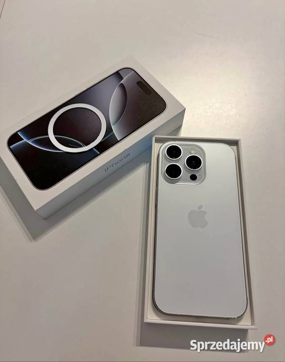 iPhone 16 Pro 128GB stan kompletny zestaw Wrocław
