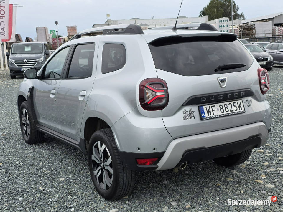 Dacia Duster 13 16V TCe 130 2022r kamera 360 autoalarm Wojkowice