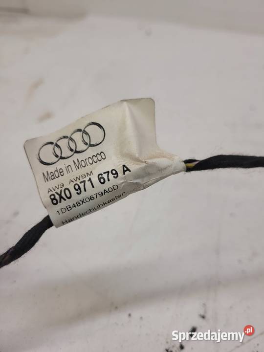 WIĄZKA SCHOWKA AIR BAG AUDI A1 8X 8X0971679A śląskie Przystajń