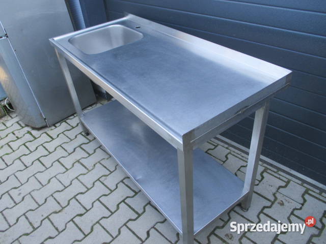 ZLEW GASTRONOMICZNY 1 KOMOROWY Z PÓŁKĄ 1406085 Ostrów Wielkopolski