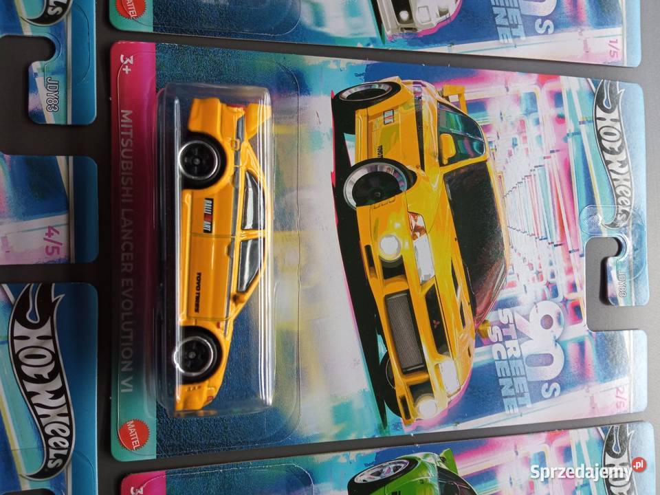 Hot Wheels 90s Street Scene Set stan perfekcyjny Samochody i pojazdy śląskie Sosnowiec