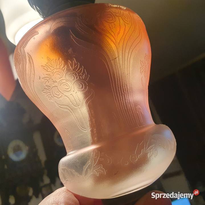 Mała sprawna lampa naftowamuzealny oryginał z Wrocław