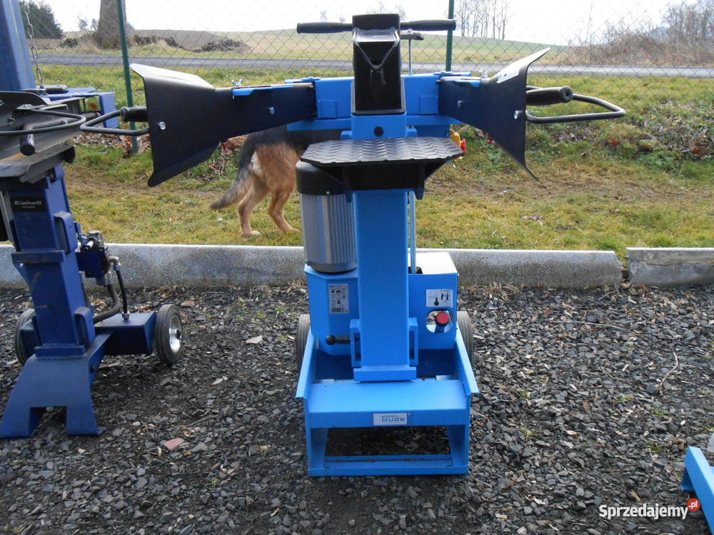 ŁUPARKA DO DREWNA RĘBAK 8 TON GUDE 400V 35 Kw 380V Złotoryja