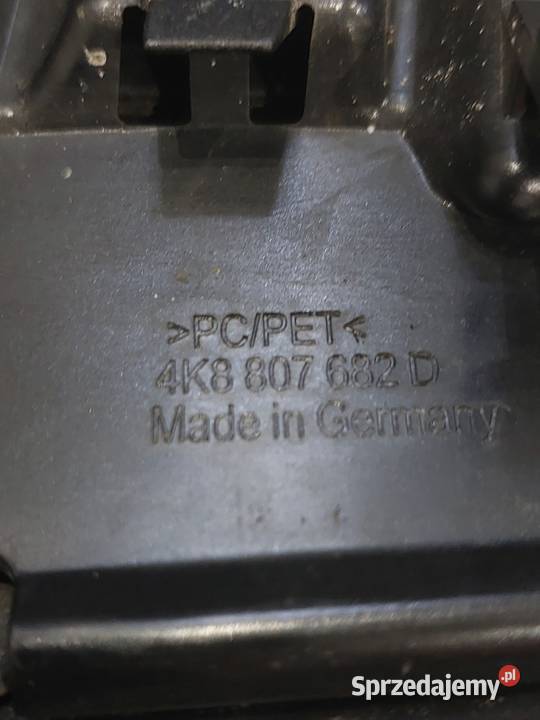 KRATKA PRAWA AUDI RS6 C8 RS7 4K8807682D CARBON Kierownice powietrza Wejherowo